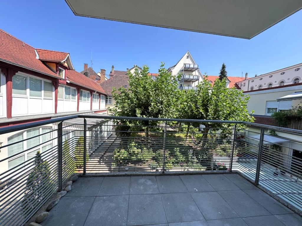 überdachter Balkon